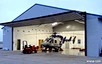 Hangar à structure métallique