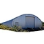 Steel structure aircraft hangar