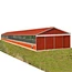 Metal fabricated comfortable steel structural houses for exporting