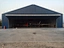 Hangar à structure métallique