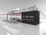 Folding Container House shop