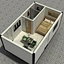 Detachable assembled house