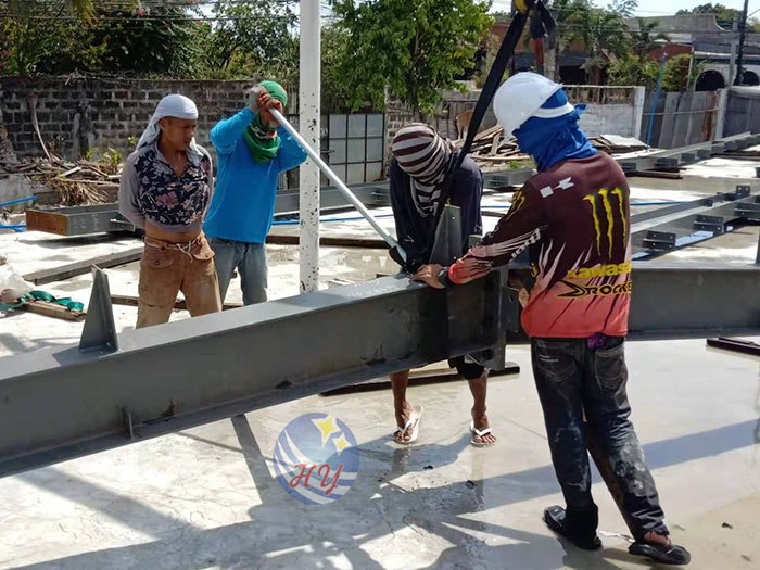 Steel structure 4S shop