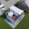 Conteneur modulaire préfabriqué