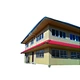 Prefab Galv. H section steel welded structure apartment building