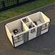 Maison de conteneur portable modulaire
