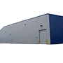 Hangar à structure métallique