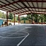 Terrain de basket structure acier