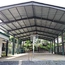 Terrain de basket structure acier