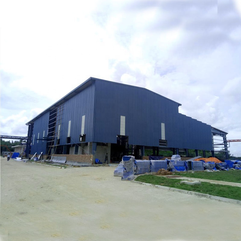 快速建造仓库车间棚工厂廉价预制钢结构