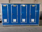 Toilettes publiques intégrées