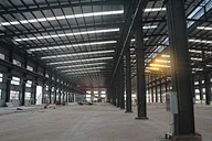 Conception et installation d'un entrepôt à structure métallique au Ghana