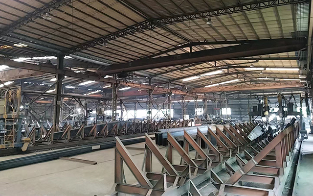 Lightweight modern prefab warehouse material production