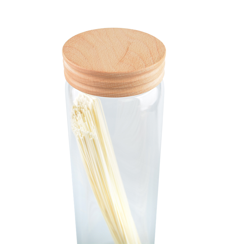 Kitchen Storage Container With Bamboo Lid
