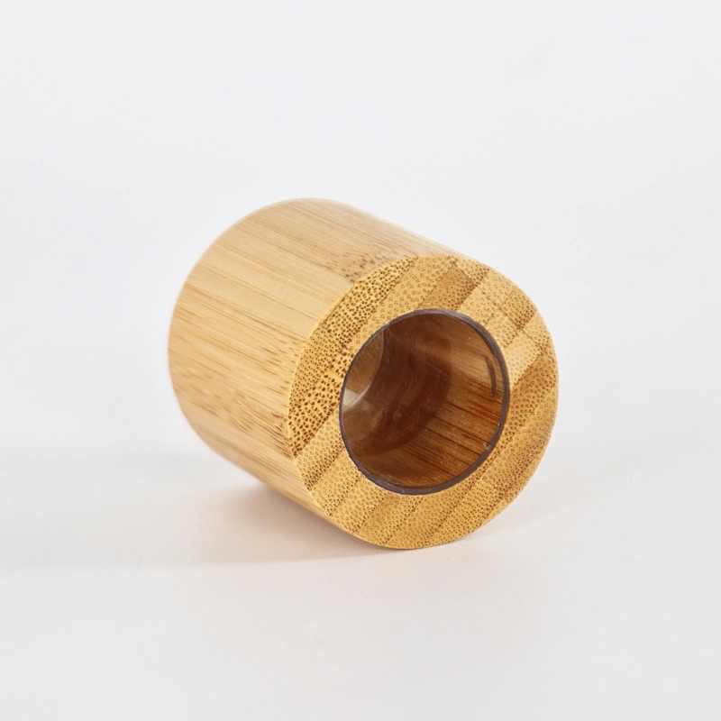Wholesale high quality bamboo pump sprayer bottle for skincare
