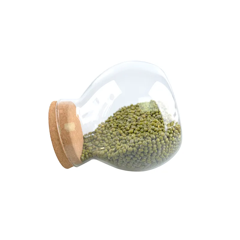 Borosilicate clear food storage jar