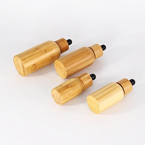 Bamboo Eco-friendly Cosmetic Dropper Bottles