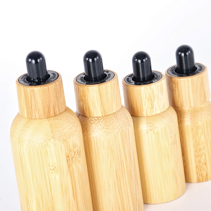 Bamboo Eco-friendly Cosmetic Dropper Bottles
