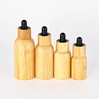 Bamboo Eco-friendly Cosmetic Dropper Bottles