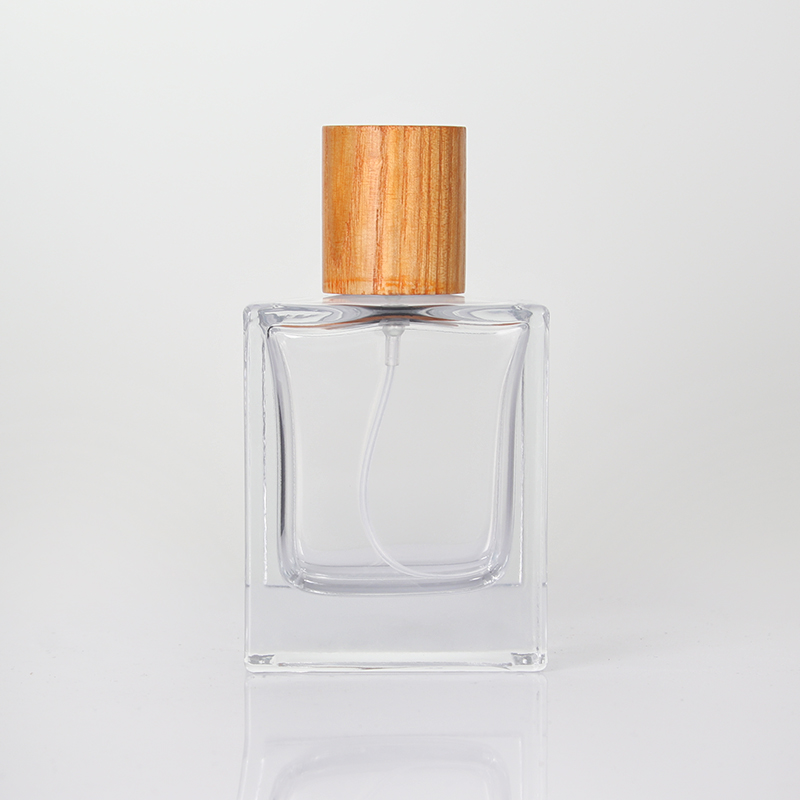 Wooden Cap 50ml Perfume Bottle for Sale