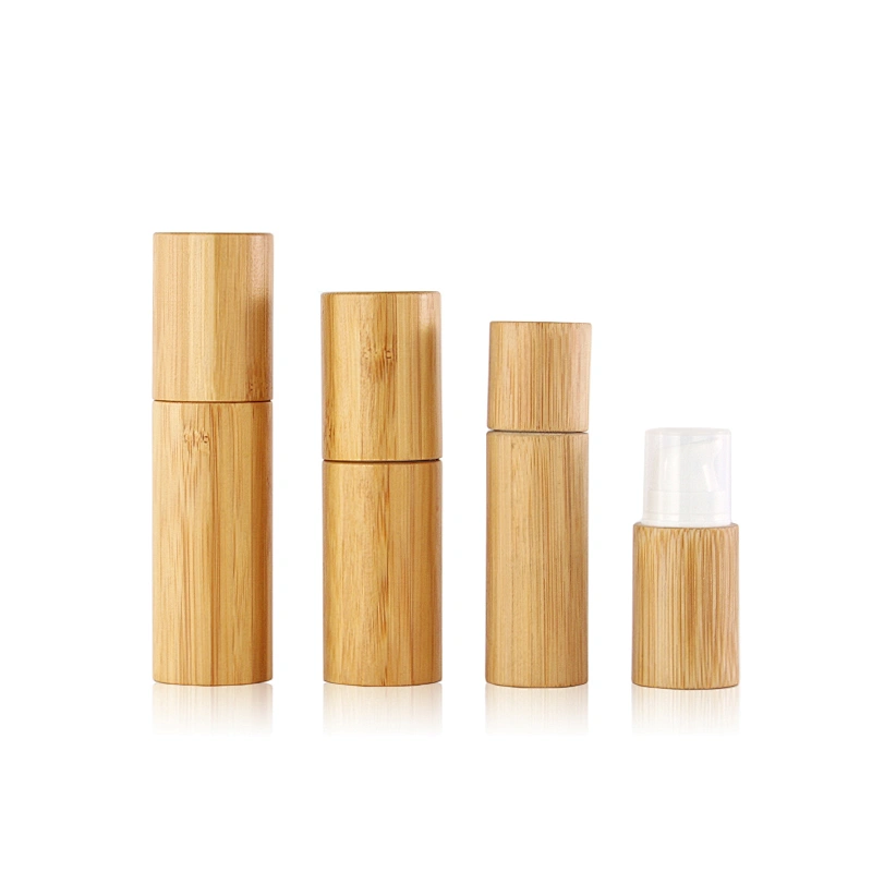 Bamboo spray bottle with sustainable pacaging
