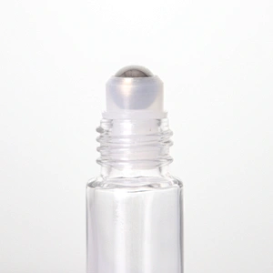 10ml Roll On Glass Bottle with Bamboo Lid