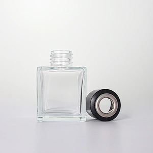 Empty 100ml Aromatherapy Square Reed Diffuser Bottle Wholesale