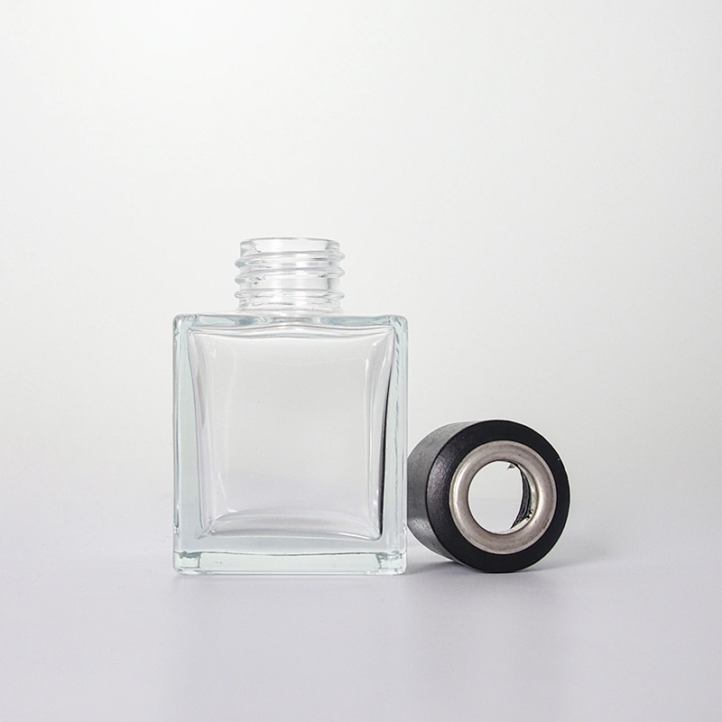Empty 100ml Aromatherapy Square Reed Diffuser Bottle Wholesale