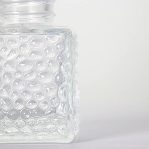 Empty Aromatherapy Shiny Reed Diffuser Bottle with Cork Lid