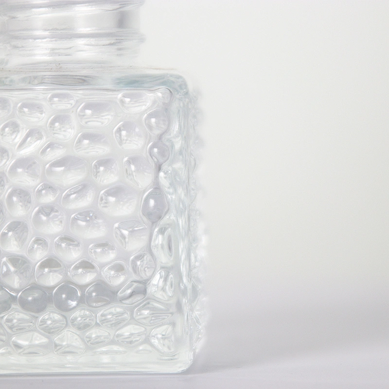 Empty Aromatherapy Shiny Reed Diffuser Bottle with Cork Lid