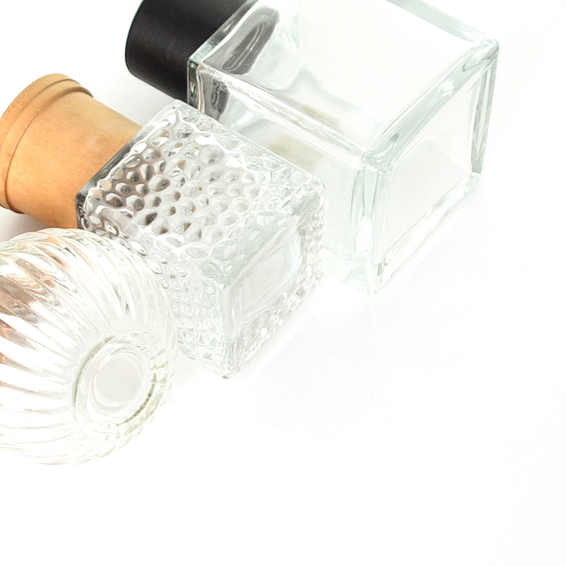 Empty 100ml Aromatherapy Square Reed Diffuser Bottle Wholesale