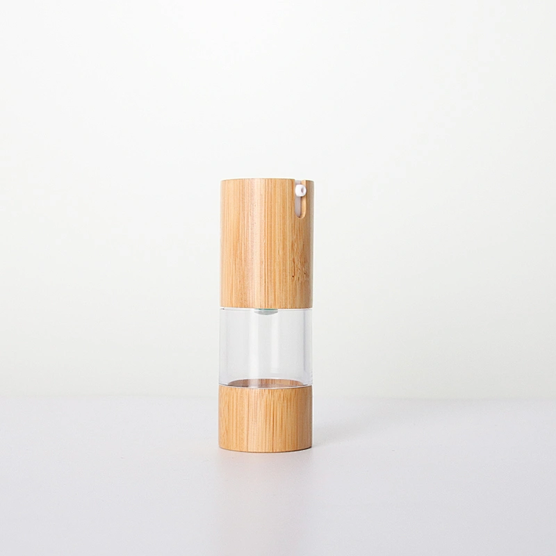 30mL Lotion Essential Oil Glass Vials with Bamboo Lid Wholesale