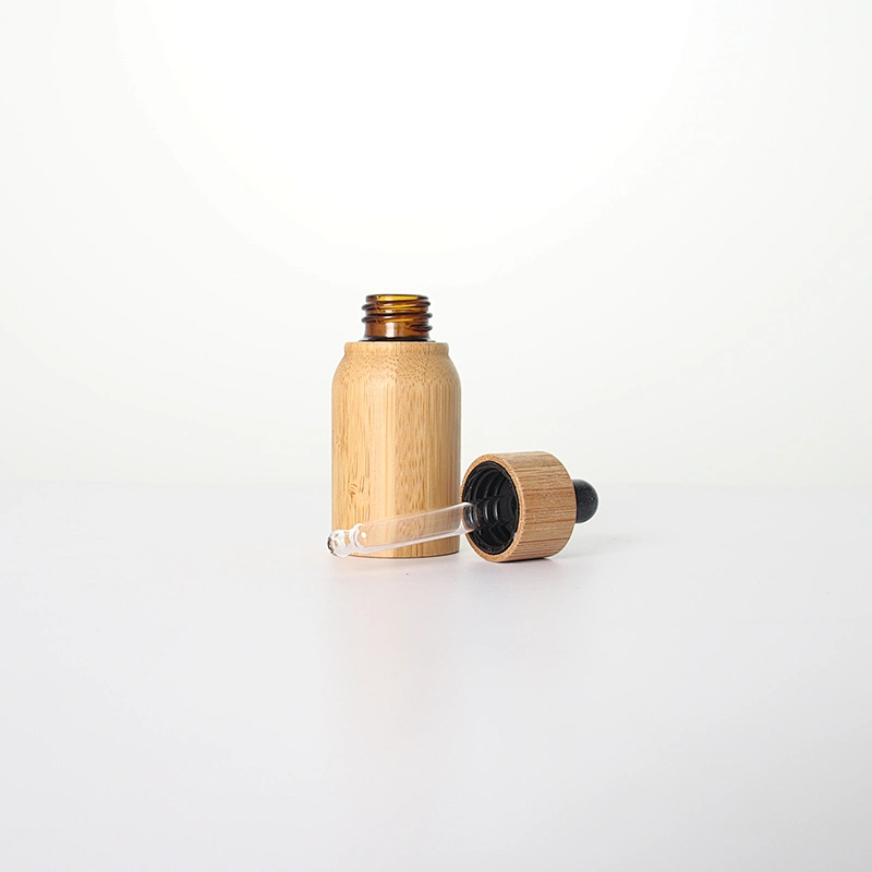 5mL bamboo serum dropper cap bottle with pipette
