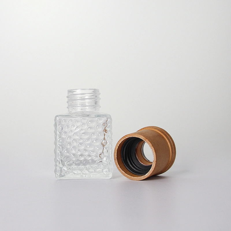 Empty Aromatherapy Shiny Reed Diffuser Bottle with Cork Lid