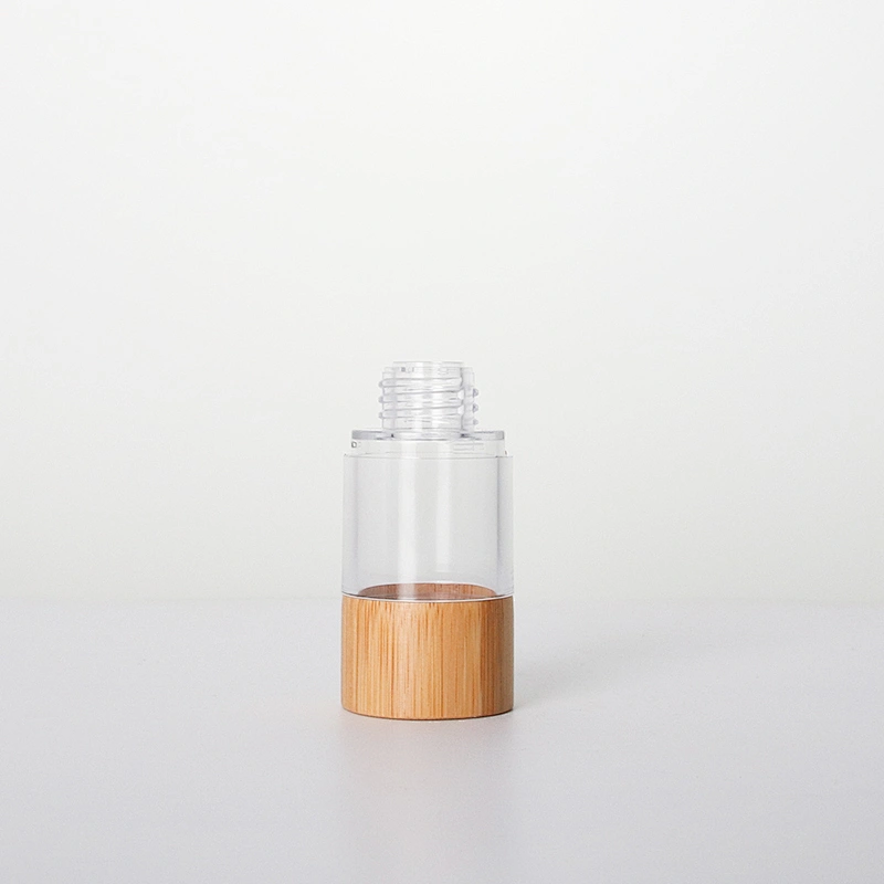 30mL Lotion Essential Oil Glass Vials with Bamboo Lid Wholesale