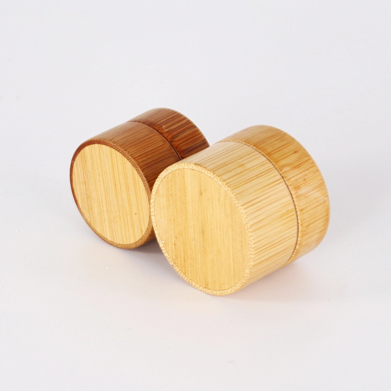 Empty 50g Bamboo Cream Jar with Bamboo Lid