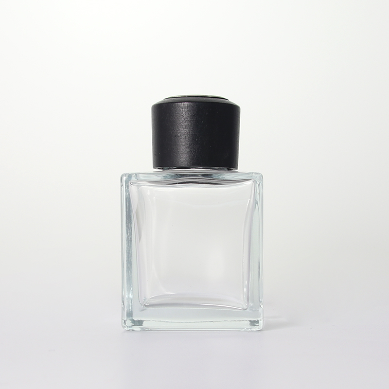 Empty 100ml Aromatherapy Square Reed Diffuser Bottle Wholesale