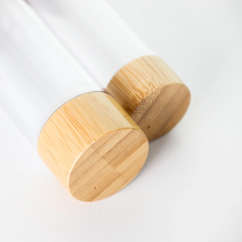 30mL Lotion Essential Oil Glass Vials with Bamboo Lid Wholesale