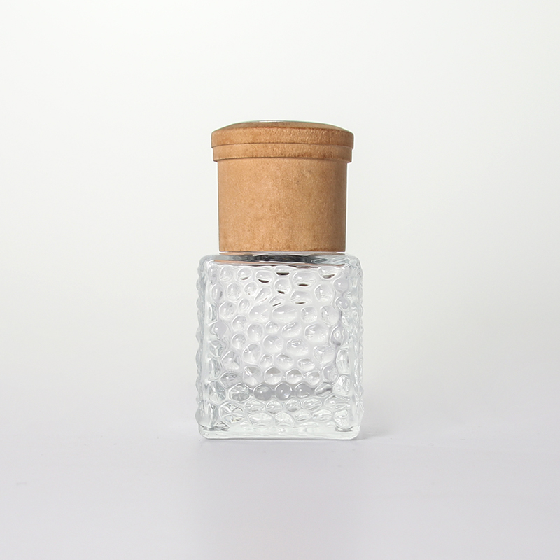 Empty Aromatherapy Shiny Reed Diffuser Bottle with Cork Lid