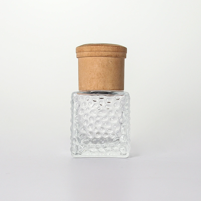 Empty Aromatherapy Shiny Reed Diffuser Bottle with Cork Lid