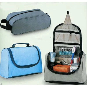 Wholesale China manufacturer polyester custom printing cosmetic pouch