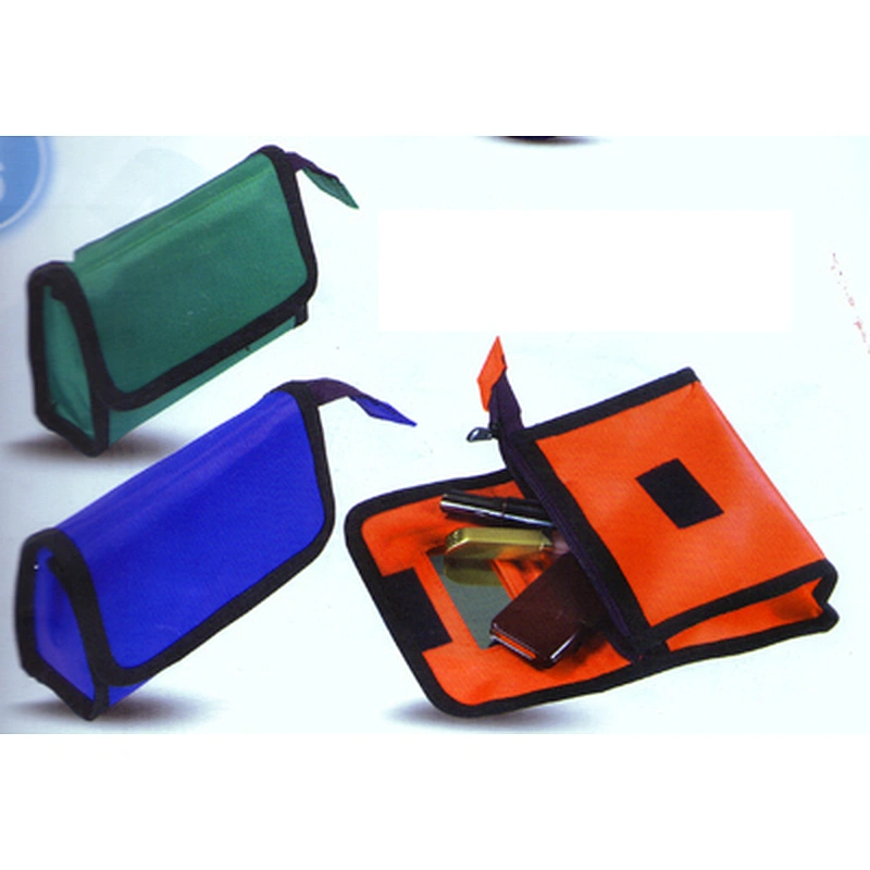 Wholesale China manufacturer polyester custom printing cosmetic pouch