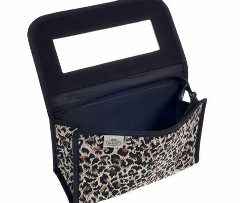 Leopard cosmetic bag
