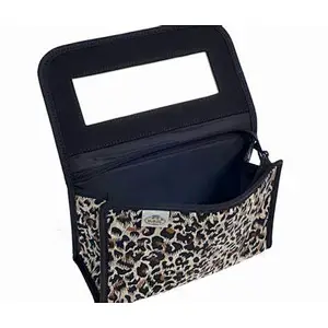 Leopard cosmetic bag