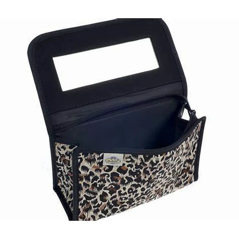 Leopard cosmetic bag