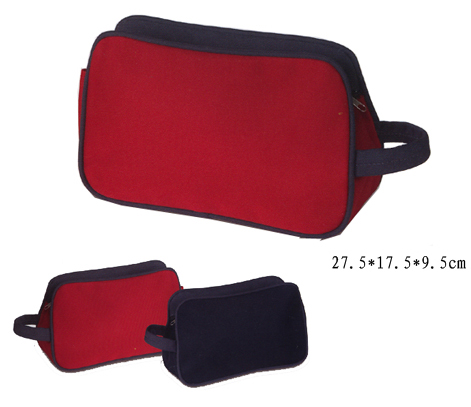 Wholesale China manufacturer polyester custom printing cosmetic pouch