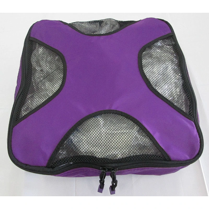 Professional make up bag pack cube travel organizer with company logo