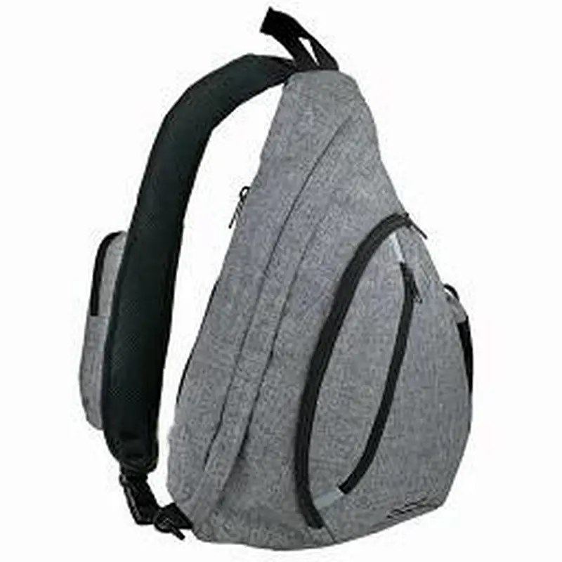 Nylon sport shoulder backpack outdoor strap bag mens waterproof crossbody shoulder backpack bag