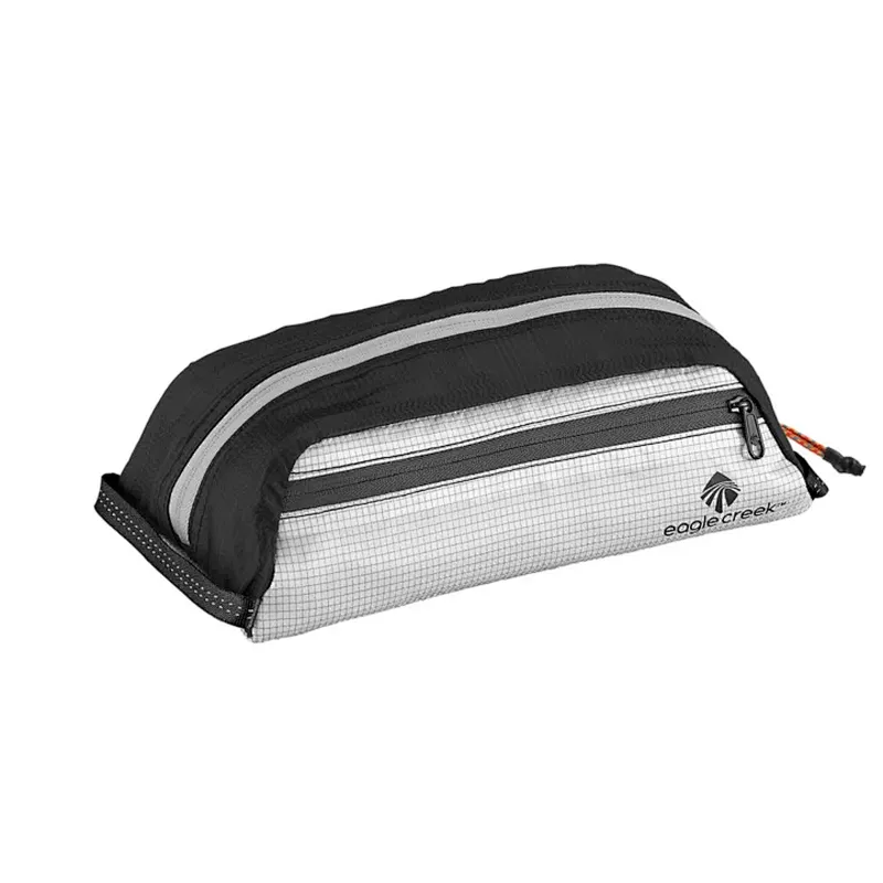 Portable Carrying Water Resistant Mens Nylon Kit Shaving Bag Toiletry Organizer Black Travel Makeup Bags for Women Men