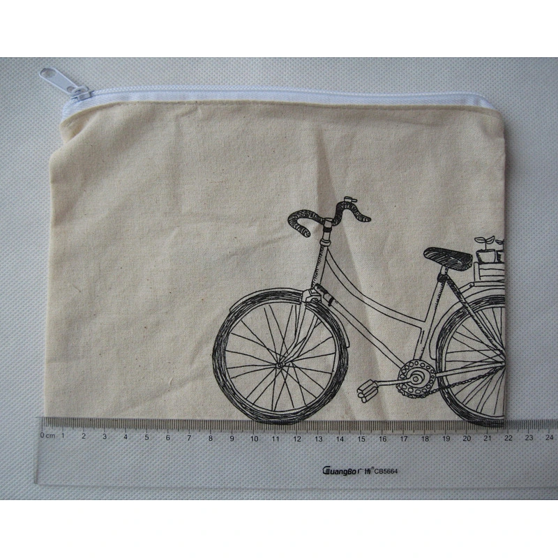 Simple cotton bag canvas pouch